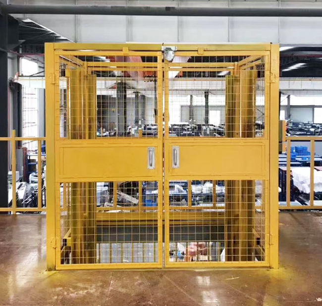 鲤城智能导轨式升降机亮相